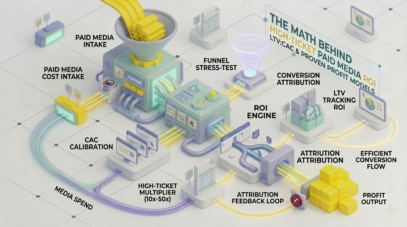 The Math Behind High-Ticket Paid Media